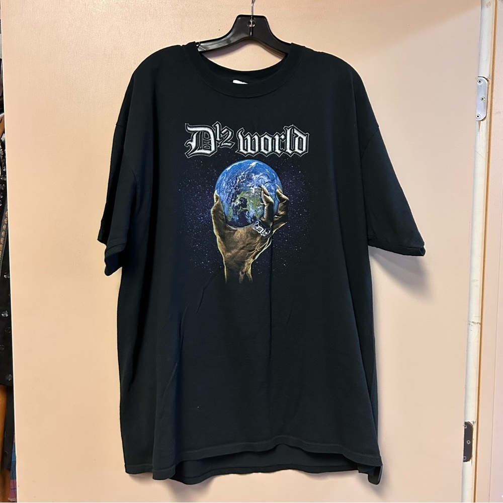D12 World 2004 black band T shirt 2XL Eminem slim shady